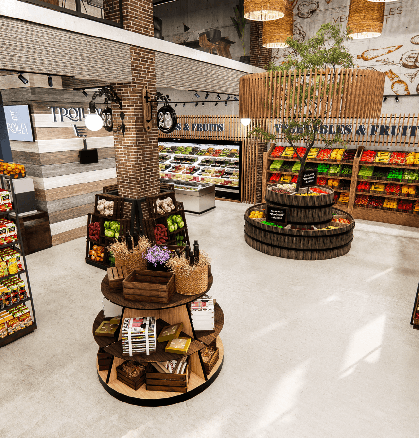 Supermarket interior design by interior designers ayman and ehab sobhy the founders of AES Art Direction Studio for interior design and construction (38)