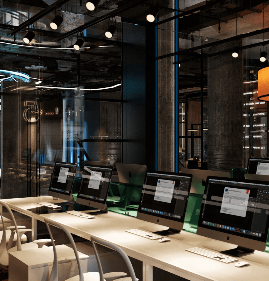 office interior design by interior designers ayman and ehab sobhy founders of AES Art Direction Studio for office 1