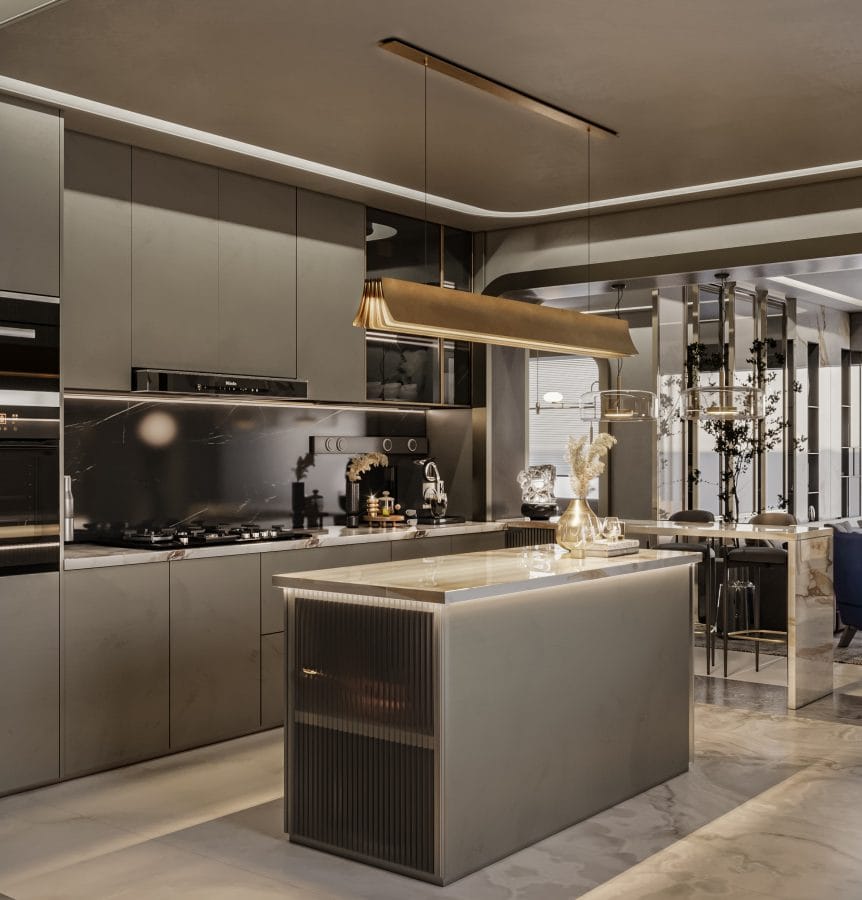 villa contemporary interior design by interior designers ayman and ehab sobhy founders of AES Art Direction Studio (5)