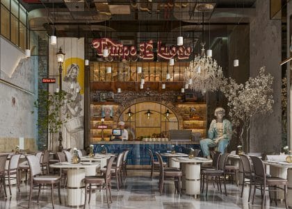 Tempo E Luogo modern interior design by the interior designers Ayman and Ehab Sobhy the founders of AES interior design company