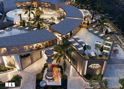 Cassandra Food Court interior design by AES interior designers