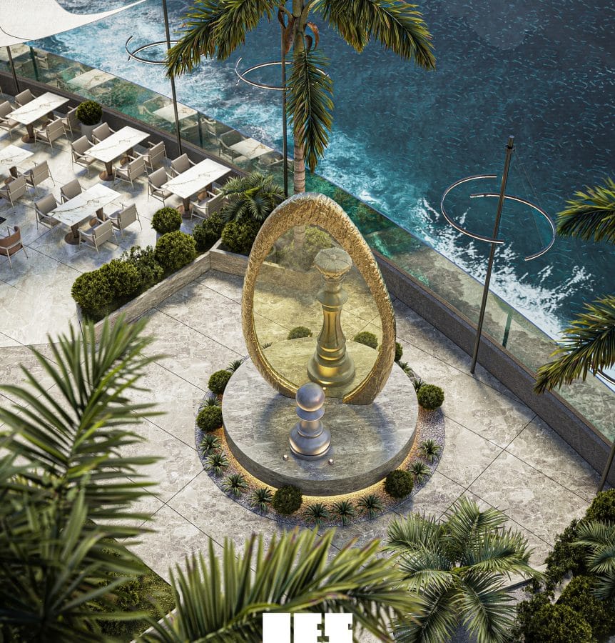 Cassandra Food Court interior design by AES interior designers