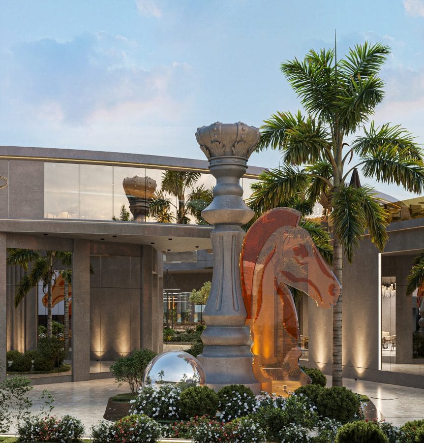 Cassandra Food Court interior design by AES interior designers