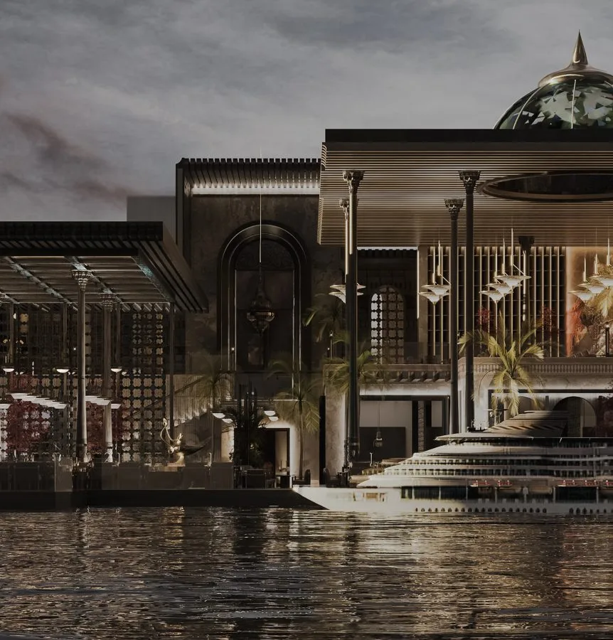 aaly elmaqam restaurant interior design be aes interior designers