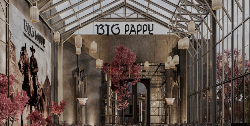 Big Pappy interior design by AES interior designers