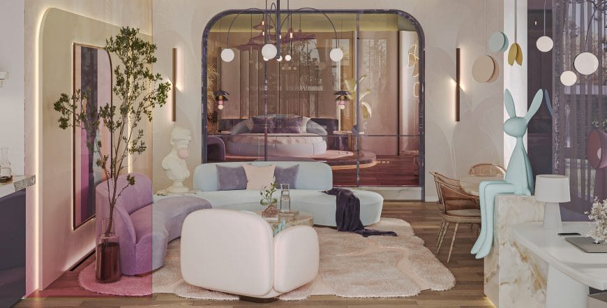 Minamark Resort Suit Hurghada interior design by AES interior designers